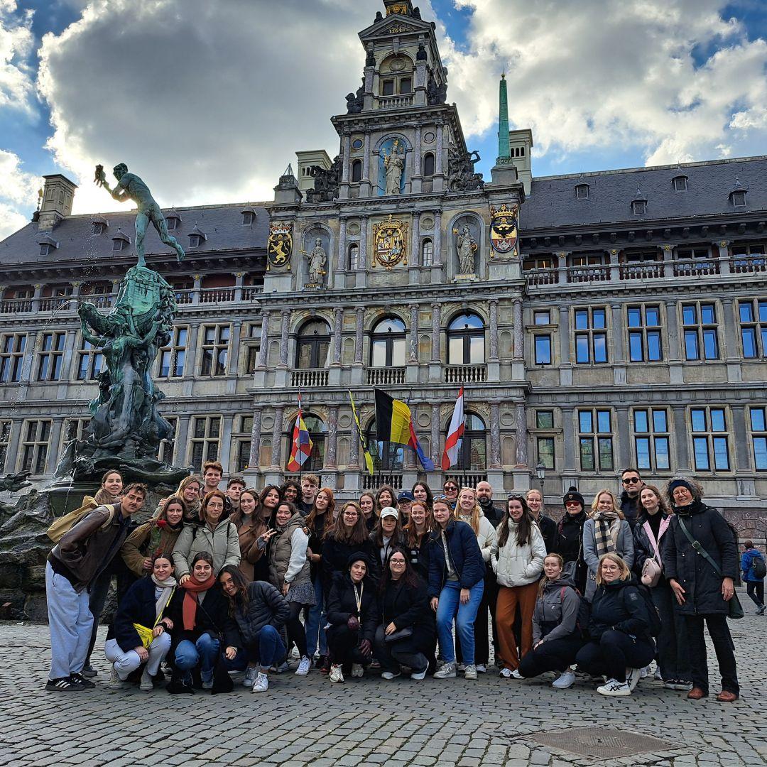 Estudiants de Nutrició Humana i Dietètica participen en el programa Erasmus+ BIP NIHPP a Anvers