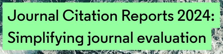 Journal Citation Reports 2024