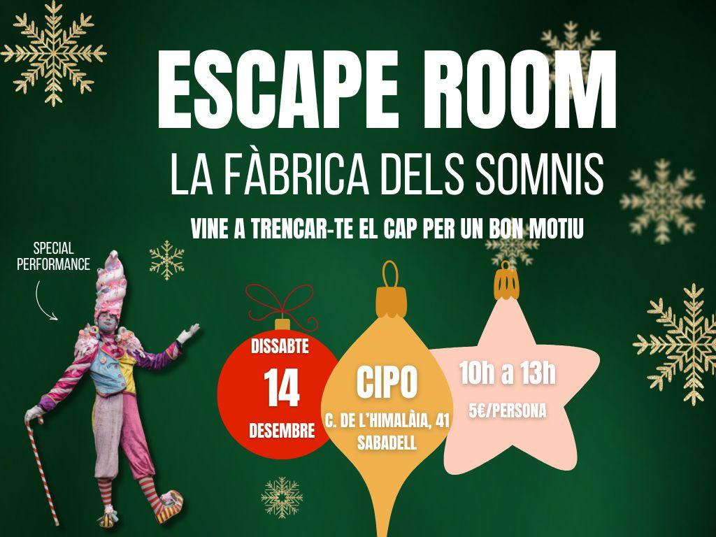 Cartell de l'Escape Room