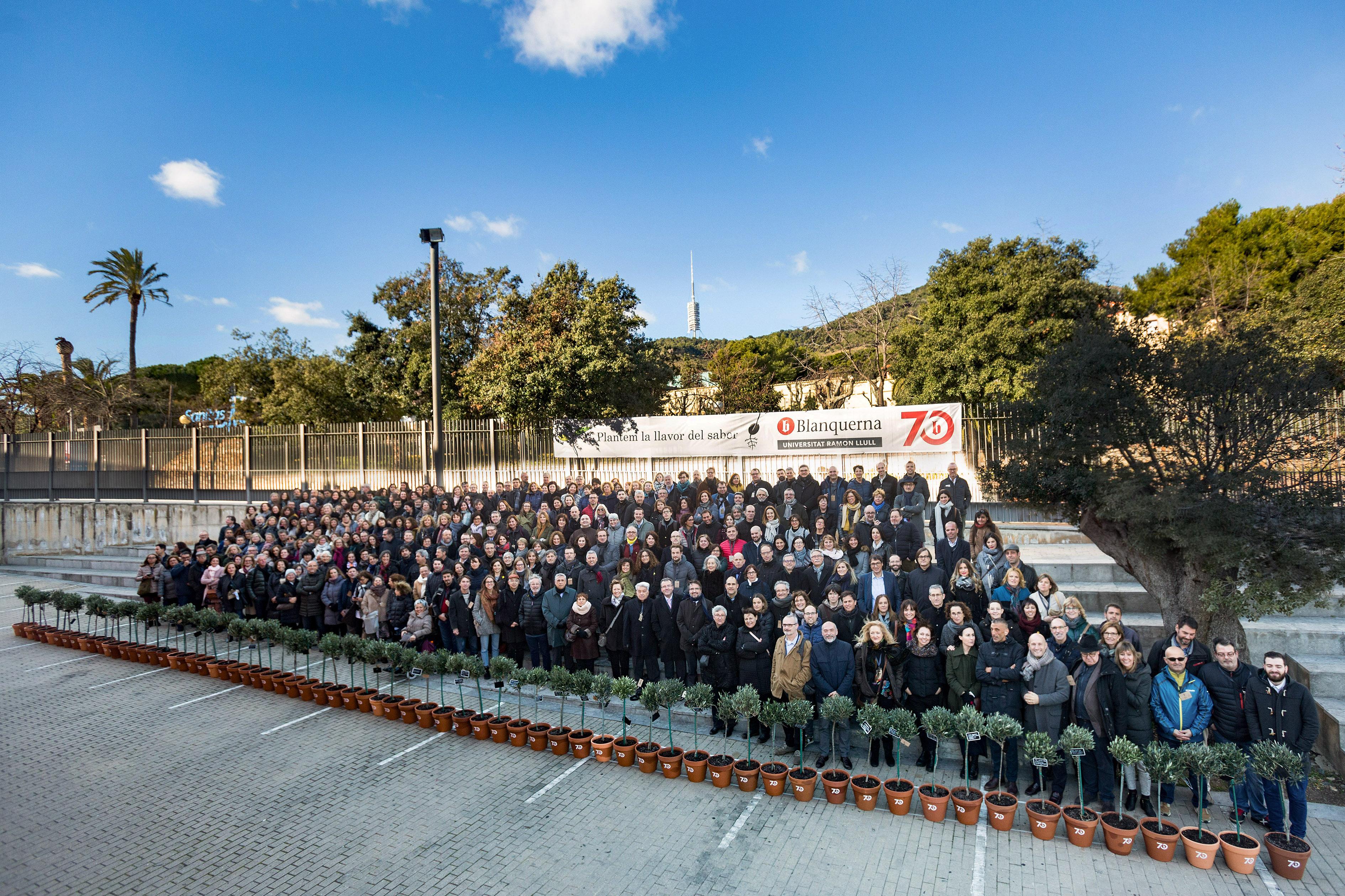 Blanquerna celebra el 70è aniversari amb una jornada sota el lema "Plantem la llavor del saber"