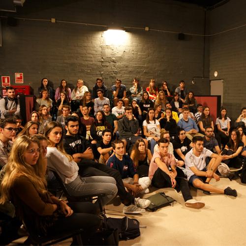 Meeting of the students of the Degree in Audiovisual Communication