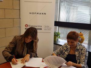 Blanquerna Salut i Hofmann signen un conveni de col·laboració