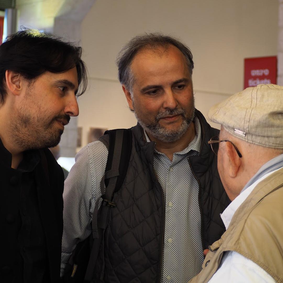 El profesor David Serrano en la Cinematheque de Tel Aviv