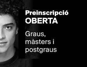 Preinscripció oberta als graus en Fisioteràpia, Nutrició Humana i Dietètica i Farmàcia