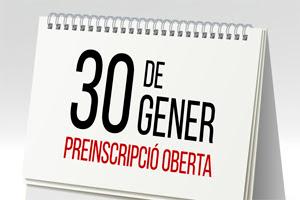 Abierta la preinscripción a Grados y Másters para el curso 2018-2019