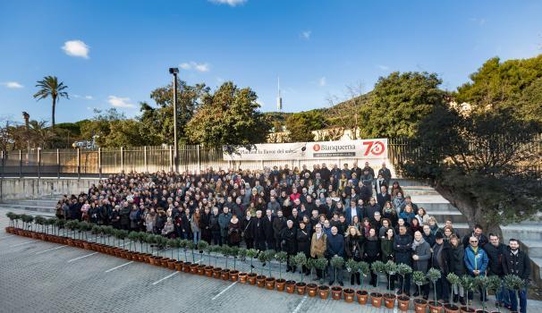 Blanquerna celebra el 70è aniversari amb una jornada sota el lema "Plantem la llavor del saber"