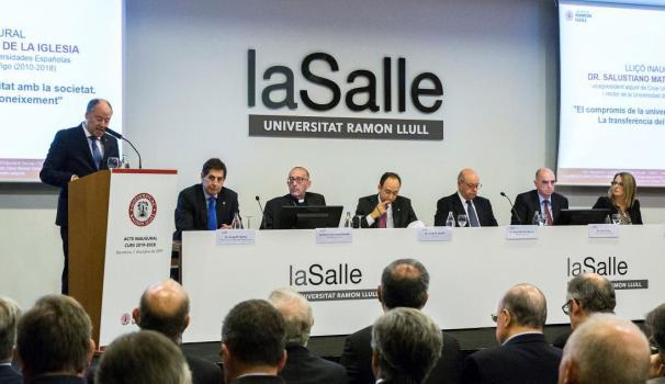 El rector de la URL subratlla la bona evolució de tots els indicadors de la Universitat i comparteix les principals reflexions de futur per encarar el nou curs