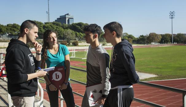 Alumnos del Grado en Gestión Deportiva