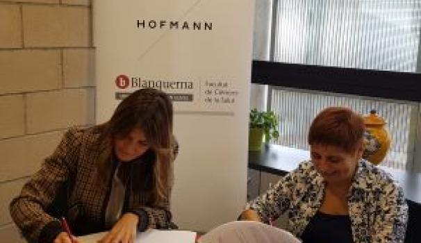 Blanquerna Salut i Hofmann signen un conveni de col·laboració