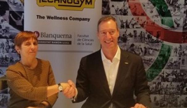 Blanquerna i Technogym signen un conveni de col.laboració