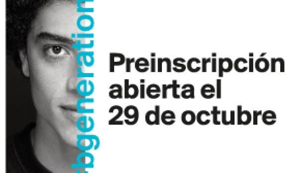 El 29 de octubre se abre el periodo de preinscripción para el curso 2020-2021