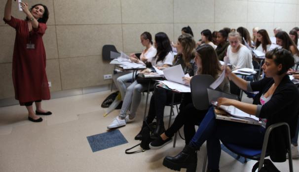 Estudiants internacionals acollits a Blanquerna FCRI 