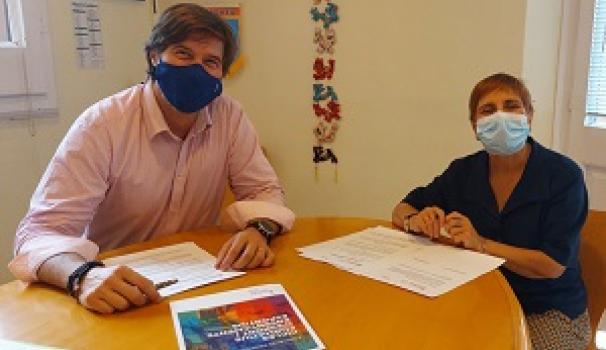 La Facultat signa un conveni de col·laboració amb l'Escola Pia Sarrià