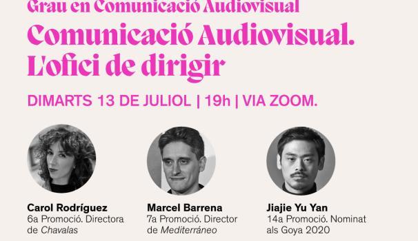 Webinar: Comunicació Audiovisual. L'ofici de dirigir