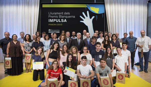 L'Escola Pia de Caldes de Montbui, l'Escola Thau de Sant Cugat i el Col•legi Sant Ramon Nonat de Collblanc són els guanyadors de la primera edició dels Premis Blanquerna Impulsa