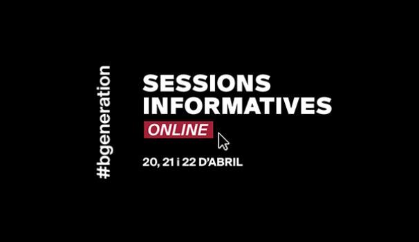 Blanquerna-URL organitza Sessions Informatives online els propers 20, 21 i 22 d'abril 