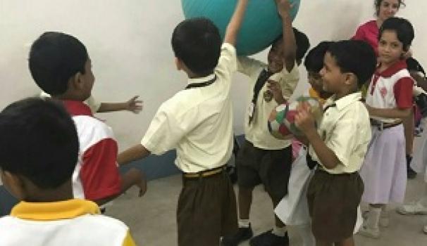 Un año más Blanquerna Salud participa en un programa de voluntariado internacional en India