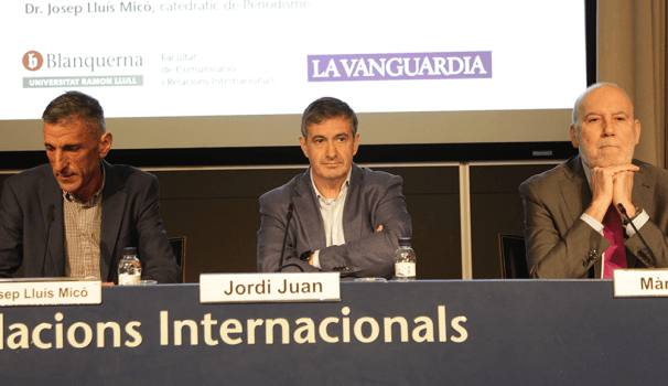 «La reinvenció de La Vanguardia», explicada als estudiants de Periodisme i Comunicació Corporativa de Blanquerna