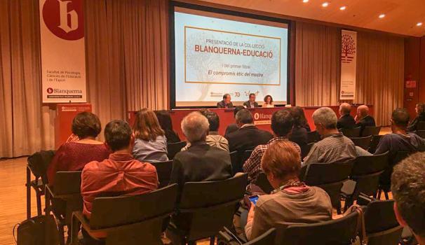 Blanquerna-Educació, una col·lecció fruit de la col·laboració entre l'Editorial Claret i la Facultat