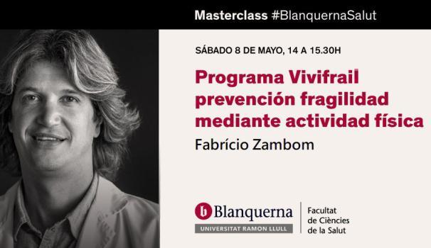 Masterclass: "Programa Vivifrail: prevención fragilidad mediante actividad física"