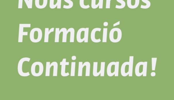 Nuevos cursos de Formación Continuada en Salud