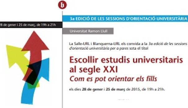 3a edició de les 'Sessions d'Orientació Universitària'