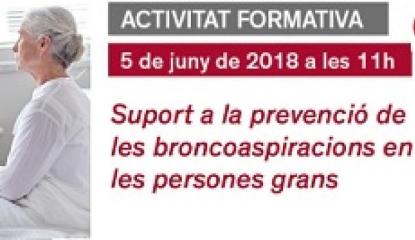 La Facultat organitza una sessió dedicada al 'Suport a la prevenció de les broncoaspiracions'