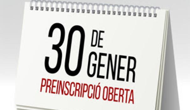 Abierta la preinscripción a Grados y Másters para el curso 2018-2019