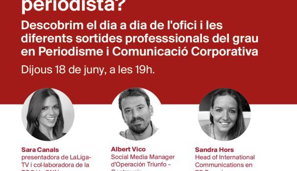 Nou webinar: Com és la feina del periodista?