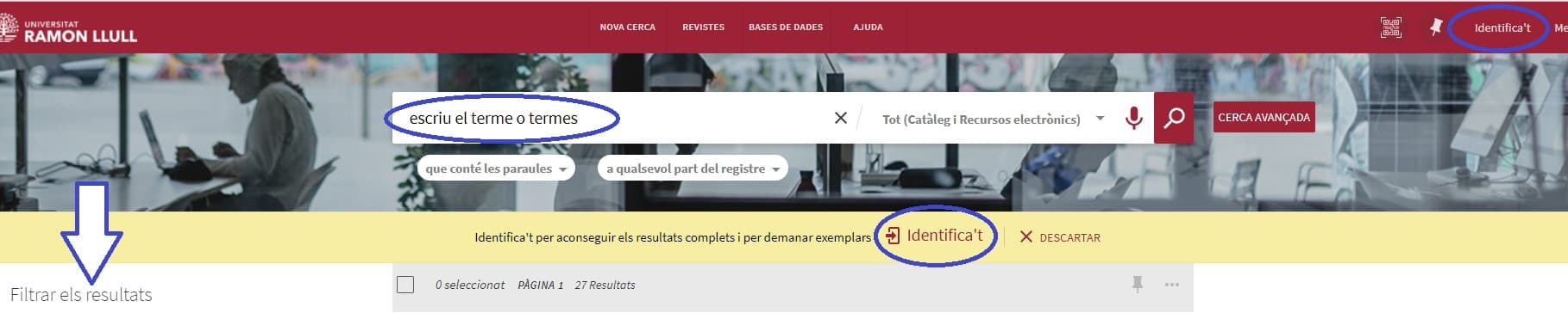 imatge accés elctrònic