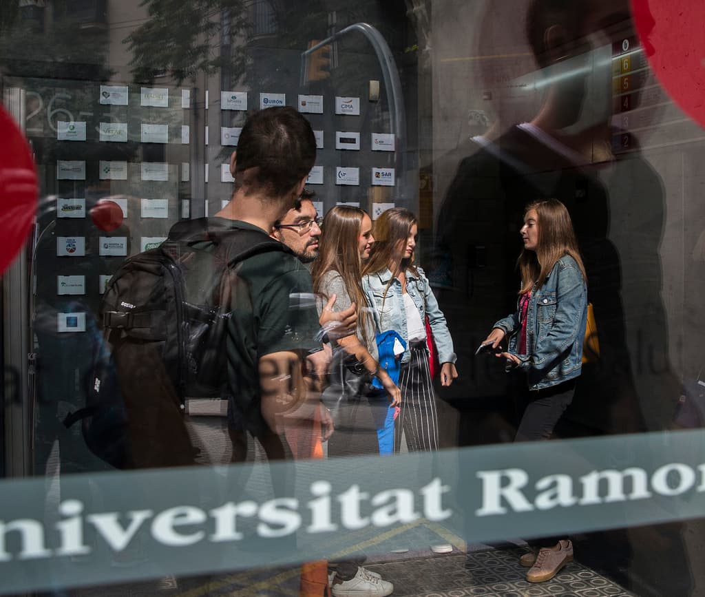 Estudiants dels màsters de la Facultat de Ciències de la Salut de Blanquerna-URL