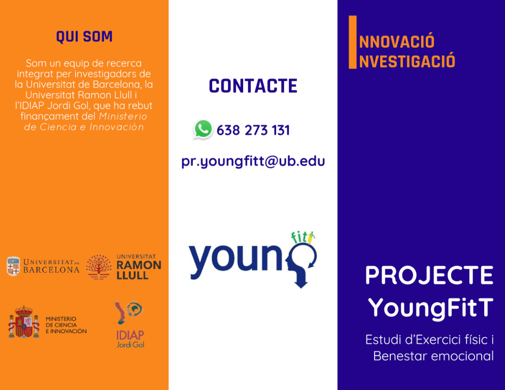 Tríptic Projecte Young Fit