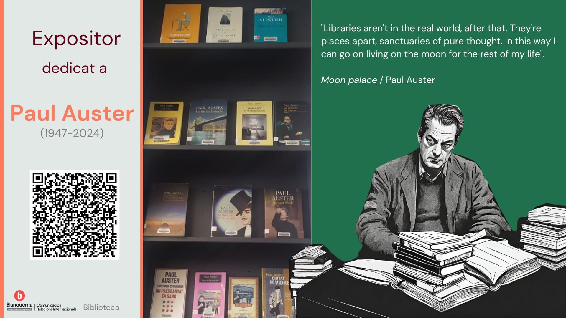 Expositor Paul Auster