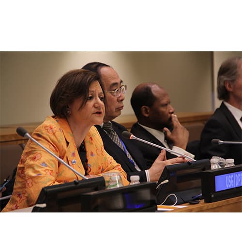 Cristina Gallach, padrina de la 19ª promoció de Comunicació i Relacions Internacionals