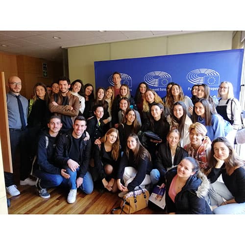 Up to a dozen different professionals visited Global Communication Management students