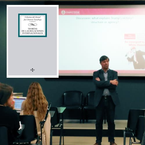 Session of the expert José Antonio Sanahuja on International Relations