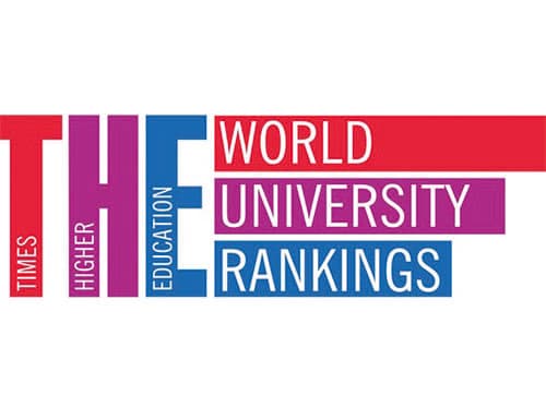 The URL, among the top 100 European universities in teaching
